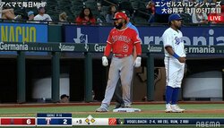 大谷翔平、175kmの爆裂打に「アブねぇ…」あわや直撃の同僚が苦笑 「怖い打球」「打球えぐい」ファン騒然