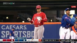 本当に右肘を痛めているのか…大谷翔平、打球速度176キロの弾丸ライナー二塁打＆三塁打にファン「しっかりバケモンｗ」