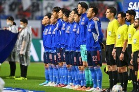 日本代表戦士も絶賛！ 新ユニと初対面した三笘、南野、板倉らのリアクション動画に反響！「長友の覚悟が出てる笑」