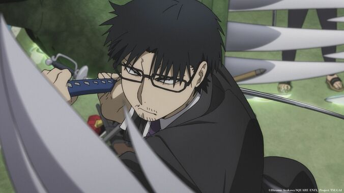 アニメ『黄泉のツガイ』影森ジン場面カット