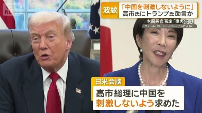 日米会談では…