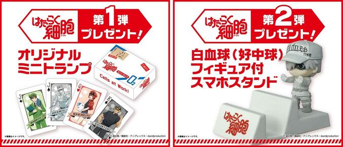 アニメ「はたらく細胞」×モンテローザのコラボ再始動！宴会コース予約で限定グッズプレゼント 2枚目