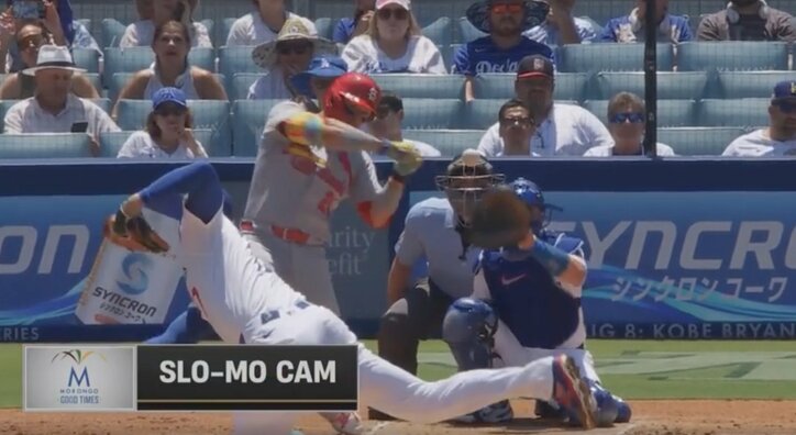 【写真・画像】ウソでしょ…？ 大谷翔平、爆速弾で“異変”「無慈悲すぎる」 被弾した相手投手のリアクションが話題に「ショックがデカいだろ」　1枚目