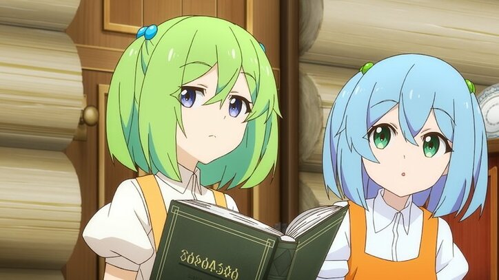 アニメ「スライム倒して300年」第6話先行カット＆あらすじ公開！幽霊のドレスを魔法で作る!?