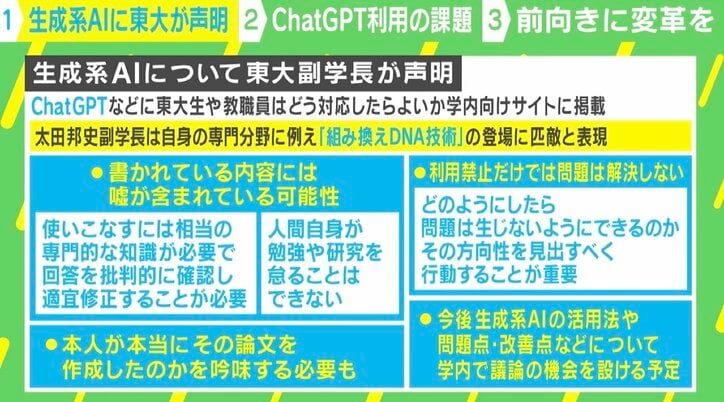 「日本独自の生成系AIを持つべき」東大副学長の見解が国内外で話題