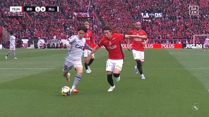 【映像】佐藤龍之介、切れ味抜群の高速ダブルタッチで3人を突破