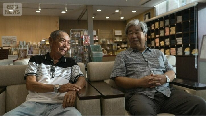 今年8月　異母弟の竹井宏之さんと対面した