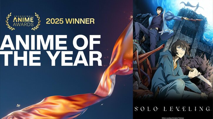 [Photos/Images] Anime of the Year Award Goes to "Solo Leveling" at the Crunchyroll Anime Awards 2025 1st