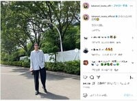 岩田剛典のニット帽＆サングラスのカジュアルコーデに「スタイル最高」「かっこいいね」と絶賛の声