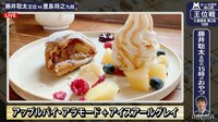 【動画】藤井王位、豊島九段が注文した北海道の恵みたっぷりアップルパイ・アラモード