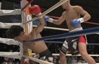 【映像】右フックで衝撃KO
