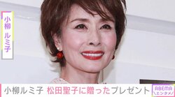 小柳ルミ子、松田聖子に贈ったプレゼントを披露「ピンクでお作りしました！」