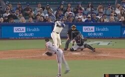 「あれでホームラン行っちゃうの？」大谷翔平、軽く当てて“まさかの光景”「バケモノか？」 高速で飛んでいく“低弾道ライナー”にファン騒然