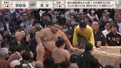 精根尽き果てベテラン巨漢力士が土俵下にゴロリ落下…相手力士の“美しき労い”に館内のざわめきが一転、拍手と歓声に包まれる