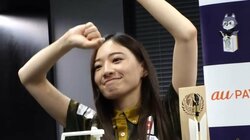 ダンス好きの血が騒ぐ 元乃木坂46・中田花奈、チームメイトの猛攻撃にノリノリ応援「かわいい！」／麻雀・Mリーグ