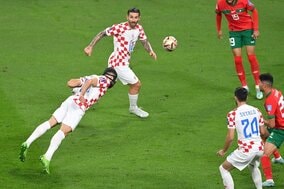 フリーキックからヘッド、ヘッドでファインゴール！クロアチアの作り込まれた絶品セットプレー「セットプレー何個あんねん」