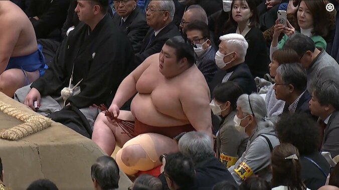「入り方可愛いよね（笑）」熱海富士、激闘前の“独特な”動きに元若乃花が注目 「楽しそうでかわいい」「かわいい195キロ」 5枚目