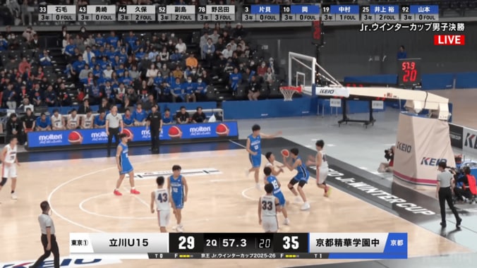 「本当に中学生かよ！」15歳バスケ逸材の“神アシスト”にファン騒然「うますぎる」スピンムーブ→ノールックパスの一部始終 2枚目