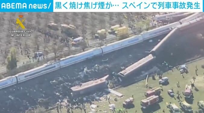 上空から撮影された車両