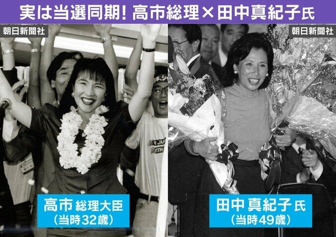 高市総理と真紀子氏