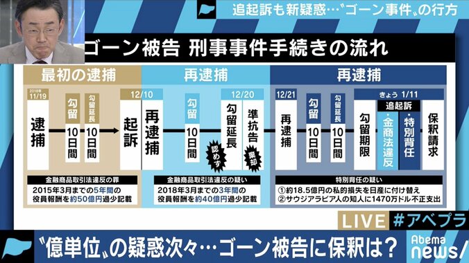ゴーン被告、早ければ夏前には保釈の可能性も？元検事「双方に弱点を抱えたままの起訴」 7枚目