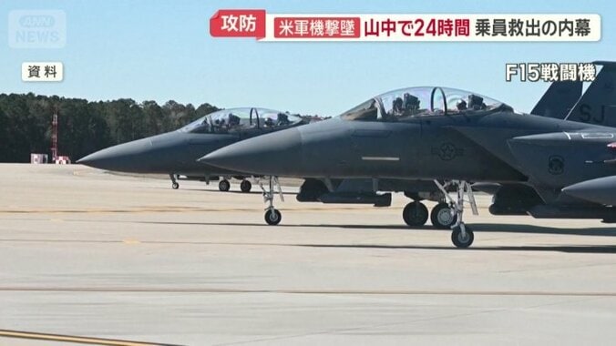 アメリカ軍の戦闘機F15