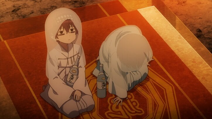 アニメ「ナカノヒトゲノム【実況中】」第4話、先行カット解禁　鬼の情報を得るため長老の家を訪れるが…？