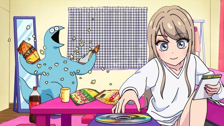 アニメ「ギャルと恐竜」恐竜は怖いDVDも平気? 第6話先行カット&あらすじ公開