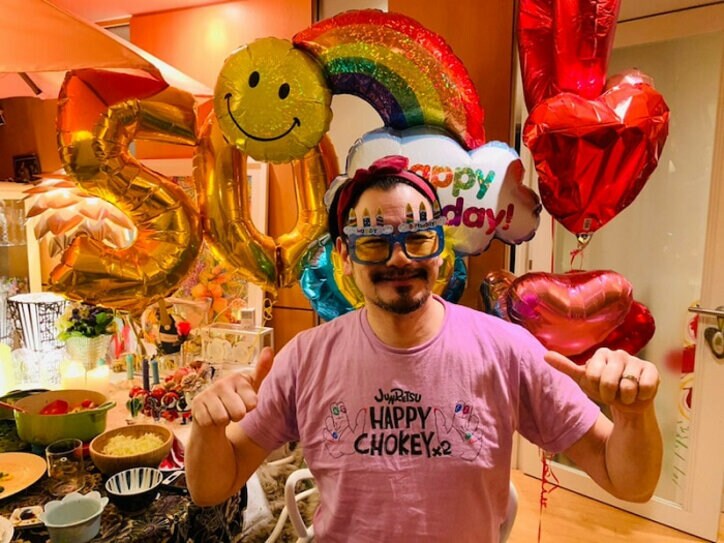 LiLiCo、夫・小田井涼平の誕生日を祝福「ふたり合わせて100歳」