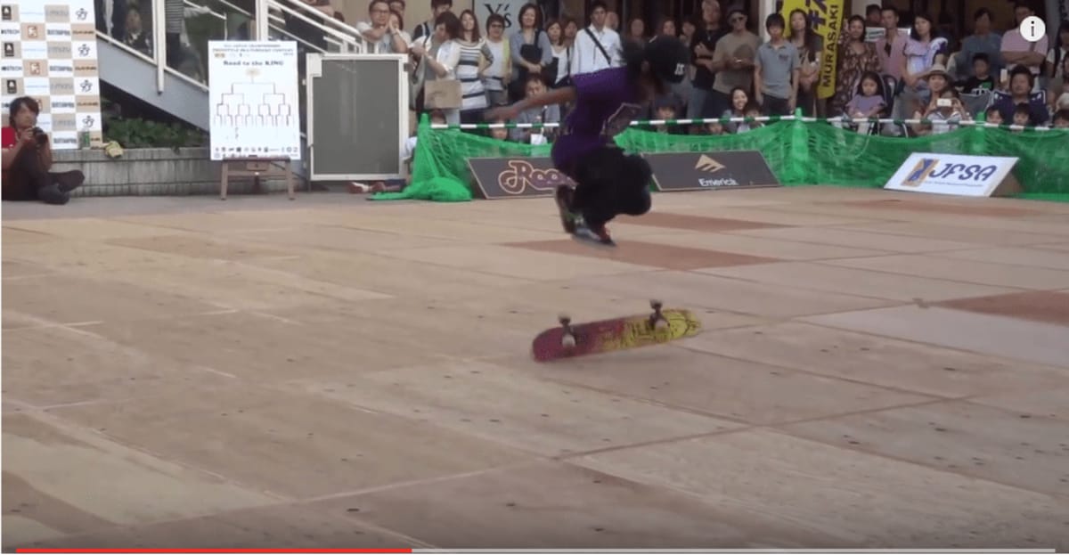 日本のスケボー少年 超絶フリースタイル技がスゴすぎると世界中から熱視線 その他 Abema Times