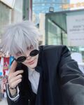 コスプレイヤー・唯安、「呪術廻戦」五条悟のデート風ショットに「So handsome」「かっこいい」と反響