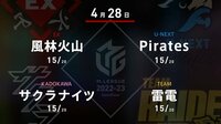 【中継】朝日新聞 Mリーグ 風林火山vsサクラナイツvs雷電vsPirates