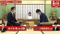 朝日杯佐々木慎七段-三枚堂達也七段