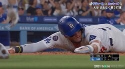 ド軍36歳ベテランの“泥臭いプレー”に「これはチームも盛り上がりますよね」 コーチも思わず“ガッツポ”…ナインを鼓舞した一幕