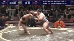 右カウンターの一撃で114キロをふっ飛ばす！重量力士の怪力にファンも驚き「パワー半端ない」