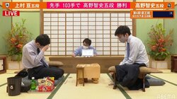 高野智史五段がベスト8入り 上村亘五段も下し同日2連勝／将棋・叡王戦
