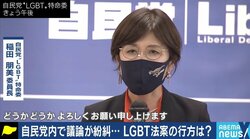 LGBT法案 自民党が条件つきで了承も議員たちの問題発言で浮き彫りになった“社会の理解不足”