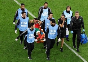 モロッコはすでに満身創痍？　マズラウィ、アゲルドに続きサイスが負傷。ここまで1失点の堅守が崩れる可能性