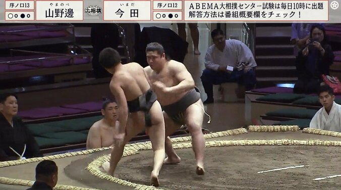 序ノ口十二枚目・今田（音羽山）