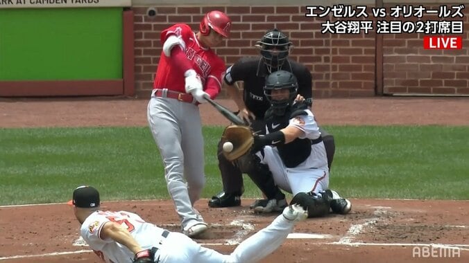 大谷翔平も混乱中？の険しい表情 曲げ幅自在のカットボールに連続三振 ファンも驚き「すげー曲がるな」「めちゃくちゃ良い球」 1枚目