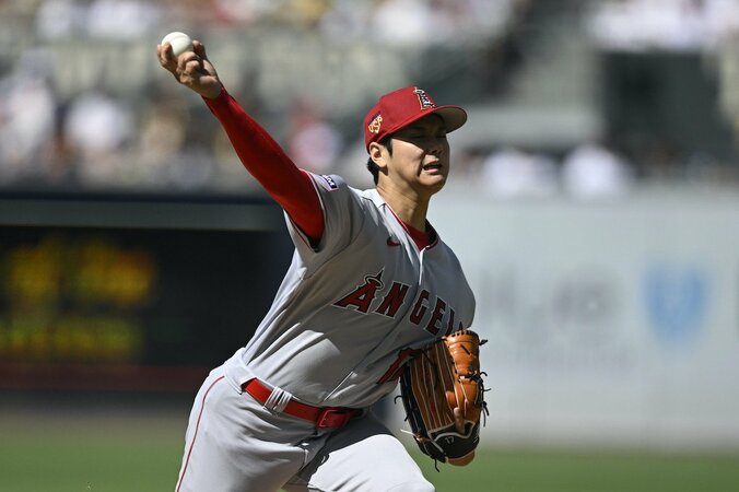 大谷翔平、8勝目かけたマウンドも6回途中5失点　2カ月ぶり連勝ならずマウンド降りる 1枚目