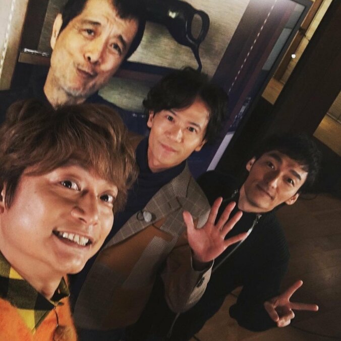 香取慎吾がインスタを初更新　稲垣吾郎&草なぎ剛＆矢沢永吉との4ショットを公開 1枚目