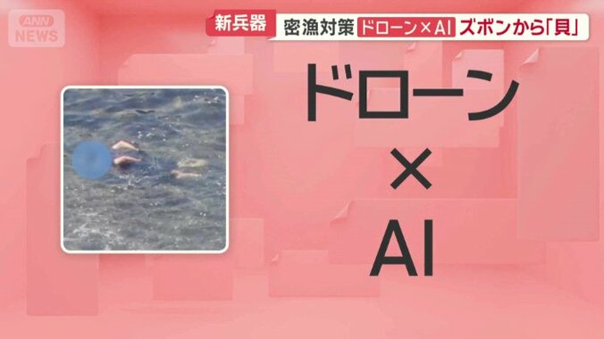 ドローンとAIを活用した密漁の取り締まり