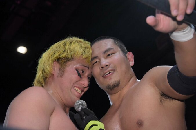 「俺以上にベルトに思い入れあるのか？」中津良太、今年初のBASARAシングル王座戦で阿部史典と激突！ 1枚目