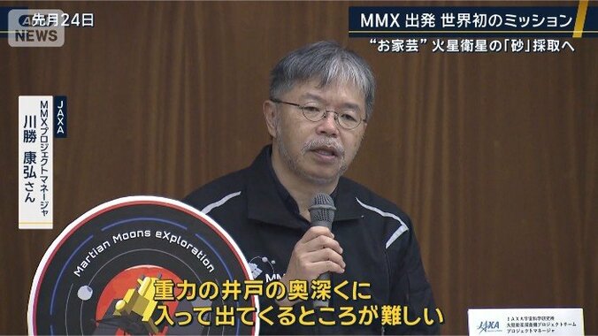 JAXA　MMXプロジェクトマネージャ　川勝康弘さん