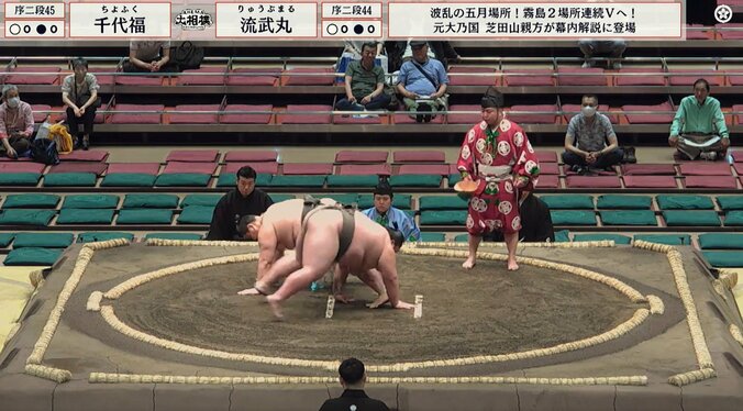 どうしてそうなった? “あんこ型”力士が偶然同じポーズ どこか不思議なシンクロ珍光景にファンほっこり 4枚目