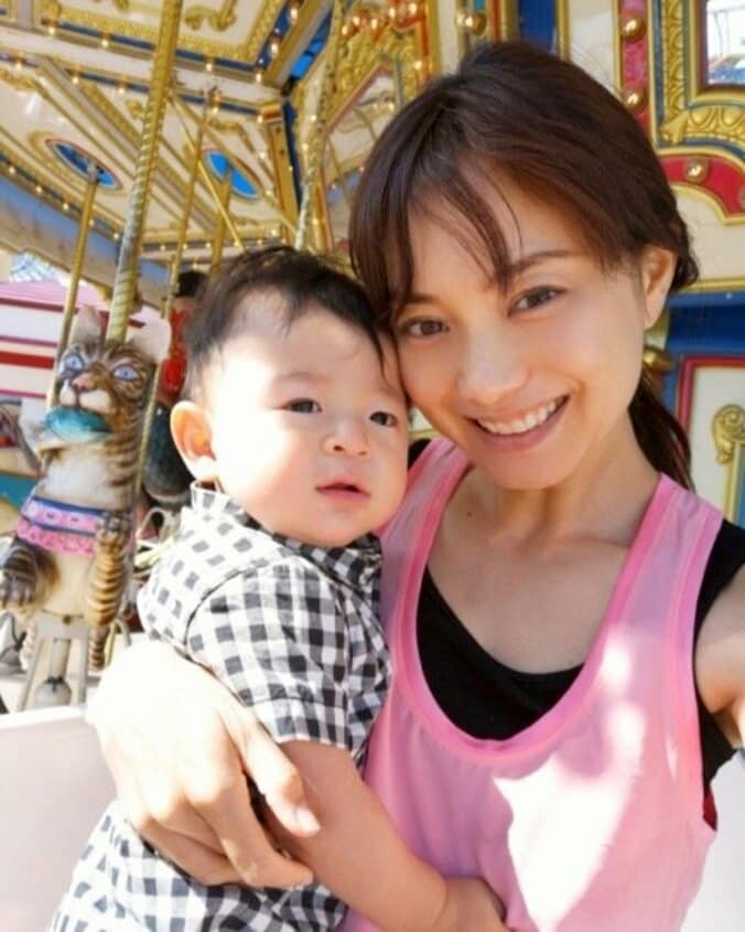 蛯原英里、子ども達と家族旅行を満喫「楽しんでもらえて良かった～」 1枚目