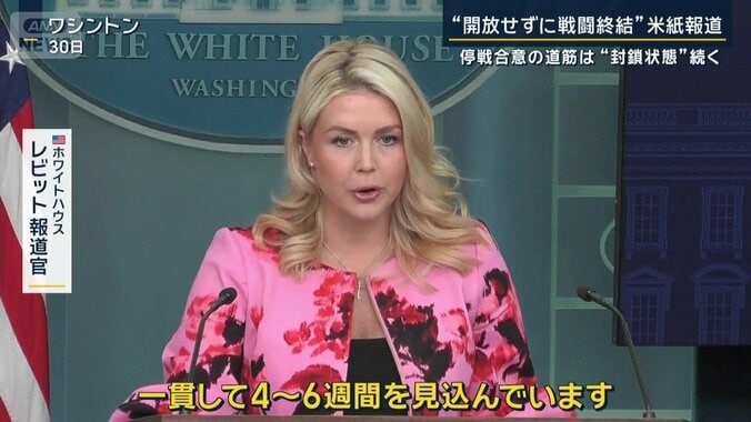 ホワイトハウス　レビット報道官