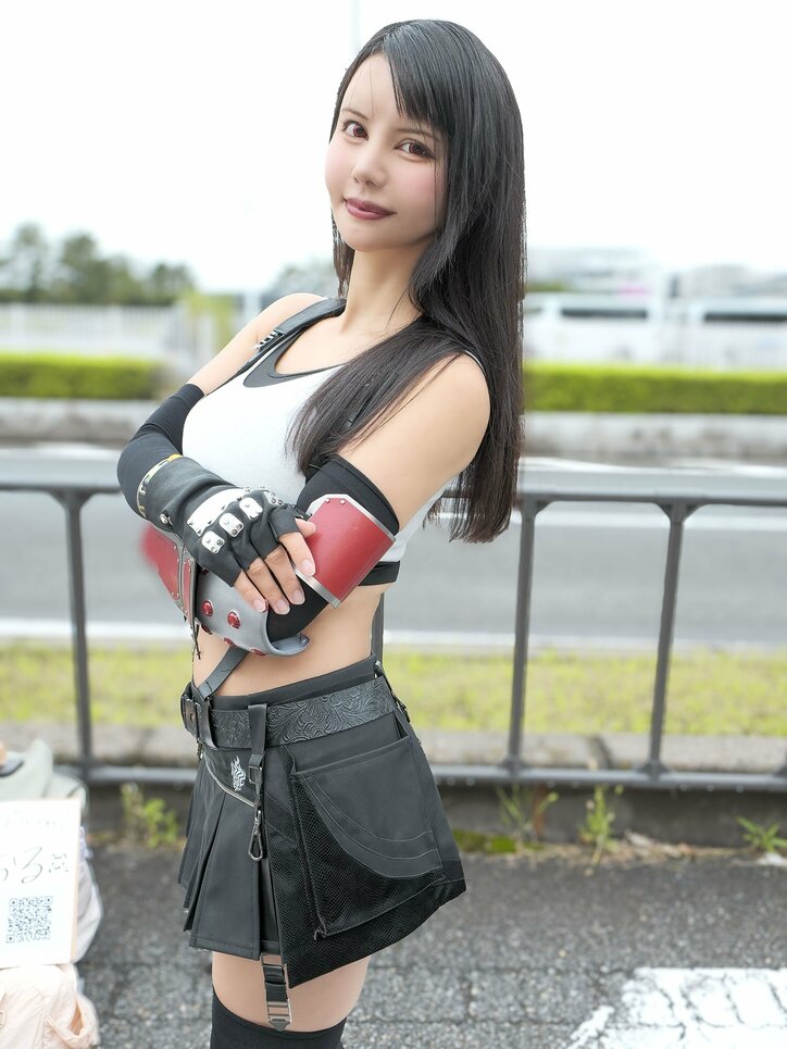 【写真・画像】『ファイナルファンタジーVII』ティファ・ロックハートコスプレ 2枚目