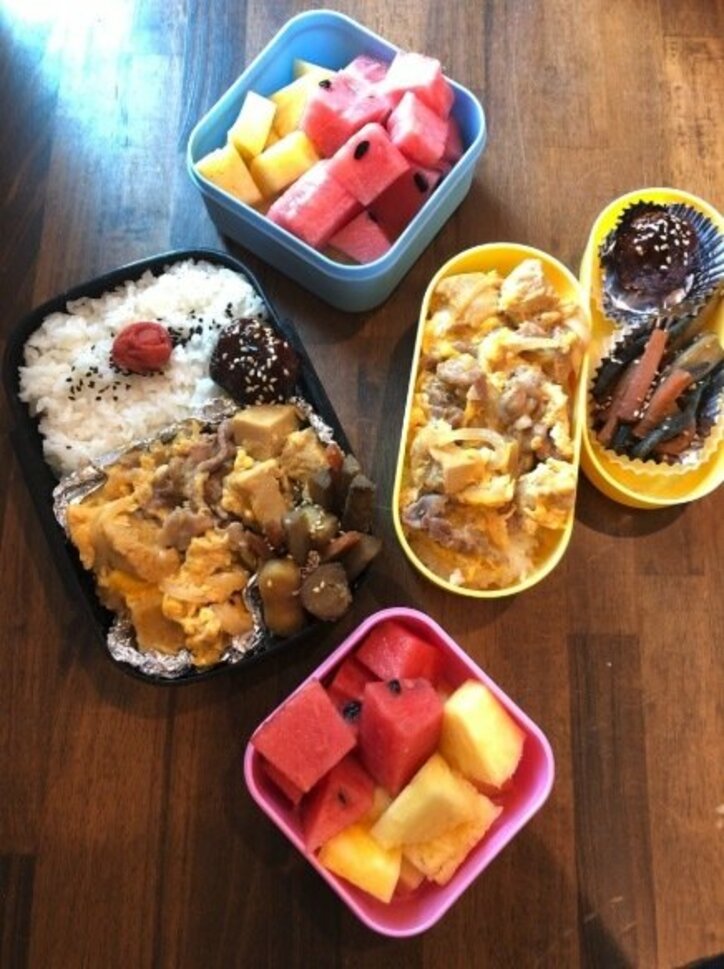 みきママ、高野豆腐を使った塾弁当を公開「今日も1日頑張れ～！！」